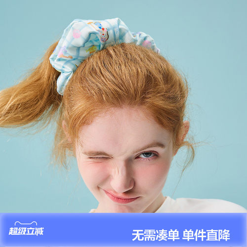 【Brunch Brother联名】唐狮2026新款发圈女韩系少女高弹头饰可爱
