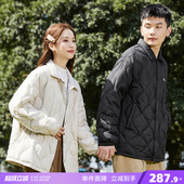 新款 薄款 情侣装 衬衫 宽松外套潮流 羽绒服男女翻领轻薄时尚 唐狮冬季