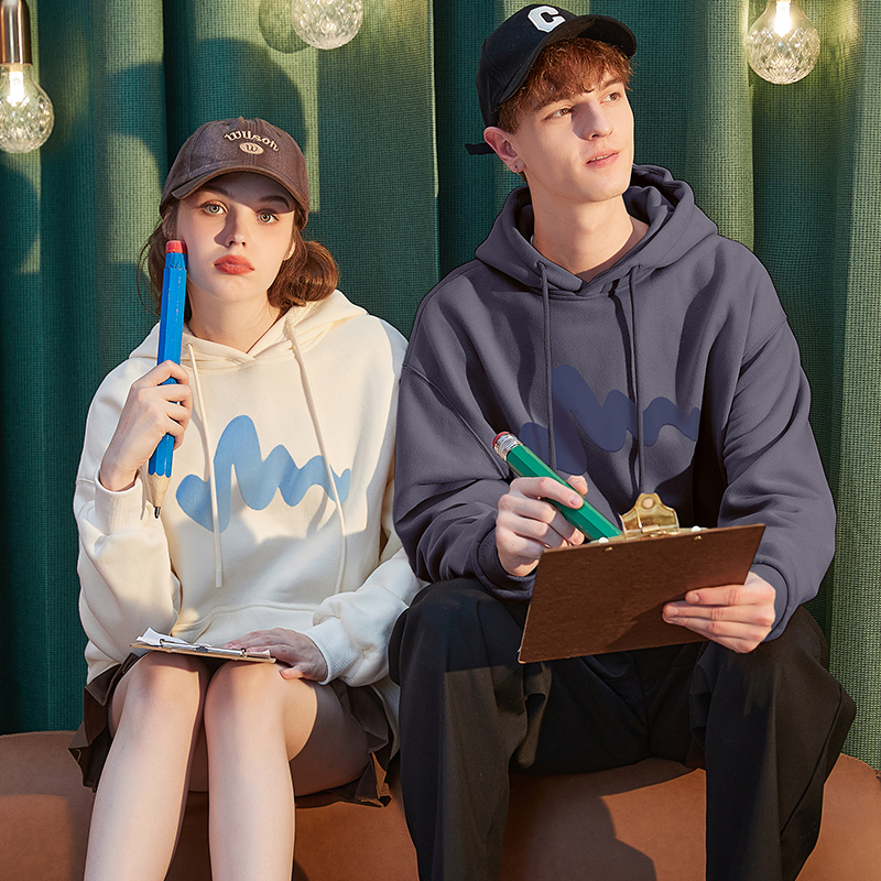 2022卫衣唐狮情侣装潮