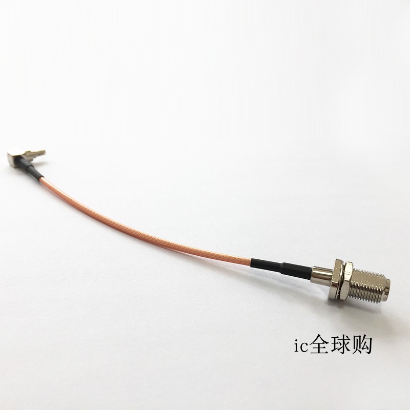 英制F母头转CRC9延长线 华为中兴天线转接 RF转接头 RG316馈线