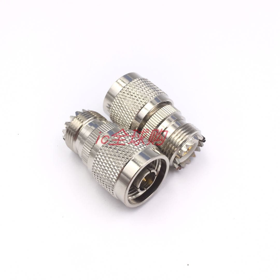 N公头转UHF母转接头 N-UHF/JK SL16转L16 50欧姆射频转接头
