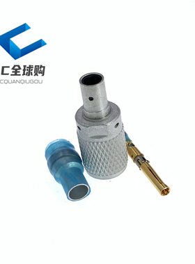 1553B总线连接器 DK-621-0411-P TE泰科原厂TYCO三同轴航空连接器