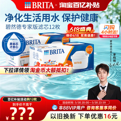 碧然德去水垢家用滤芯净水器