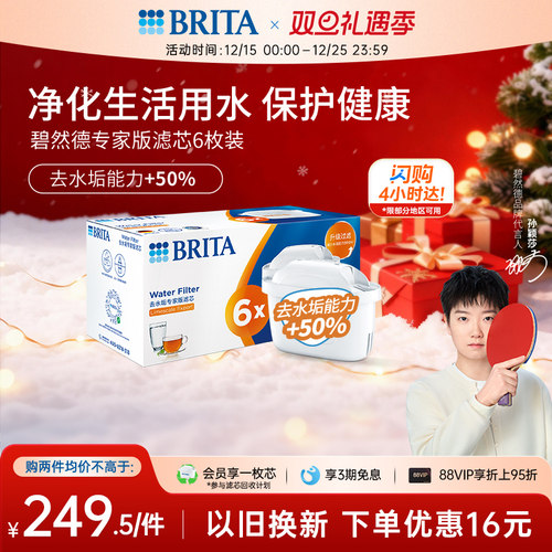 碧然德去水垢家用滤芯净水器