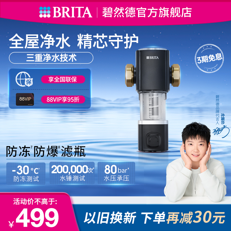 brita前置过滤器反冲洗前置过滤