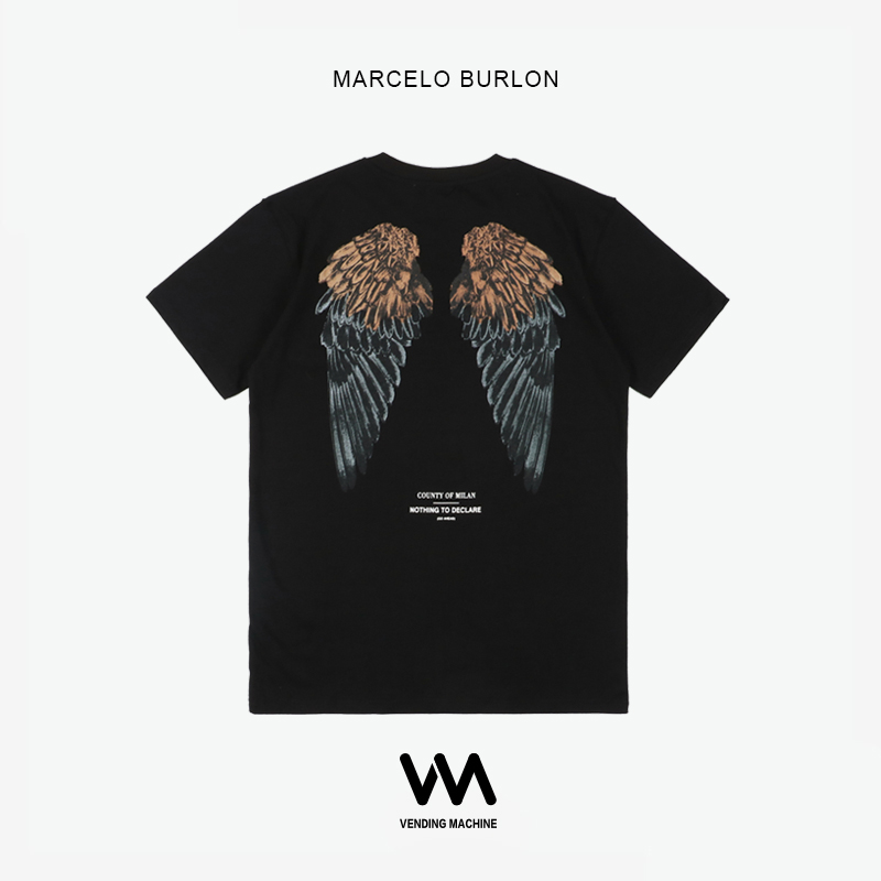 Marcelo Burlonº£ÍâÕýÆ·2019SSпîMBºó±³Ë«³á°òÄÐŮͬ¿î¶ÌÐäTÐô