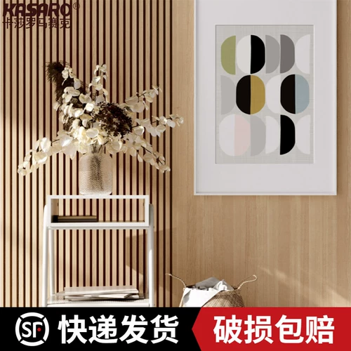 Касаро натуральная сплошная древесная решетка стена стены настенная настенная настенная стена Стена Гостиная Колдзора