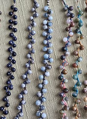 锦绣微光‖原创设计手工编织手链雨点系列