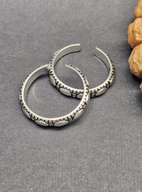 纯铜原创设计手工制作复古做旧戒指可调节编号106