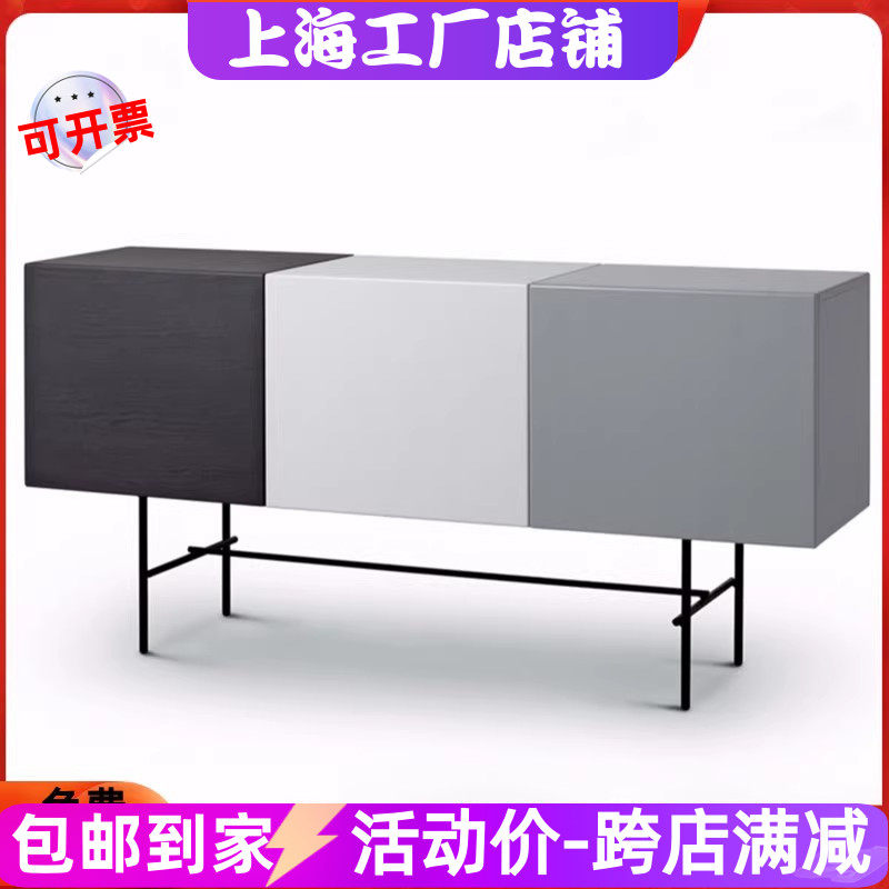意式轻奢餐边柜钢琴烤漆电视柜现代简约茶水柜酒柜储物柜玄关柜