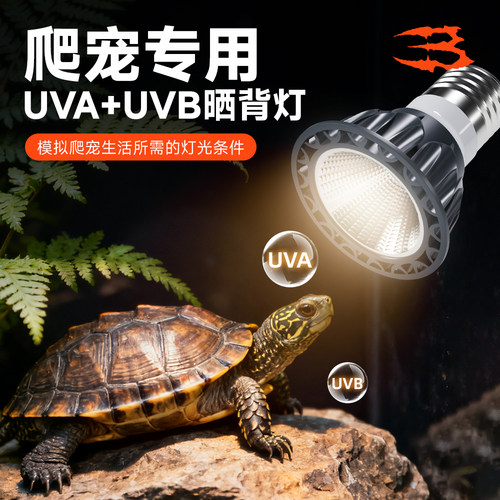 爬宠UVA/UVB全光谱晒背灯