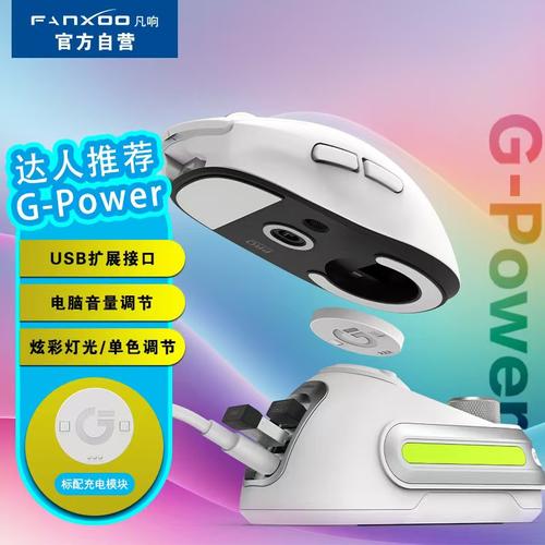 适用gpw狗屁王鼠标充电底座磁吸