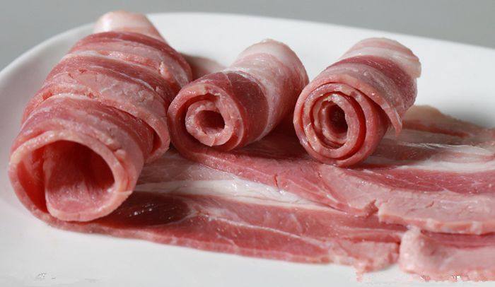 龙大经典腌制培根手抓饼早餐配料煎炸烧烤火锅麻辣烫每包3斤包邮
