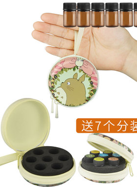 分装瓶精油收纳包旅行分装盒迷你1ML2ML3ML瓶迷你收纳盒多特瑞适