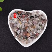 散装 供佛花盆鱼缸底沙装 饰 天然巴西绿幽灵碎石水晶消磁石 包邮