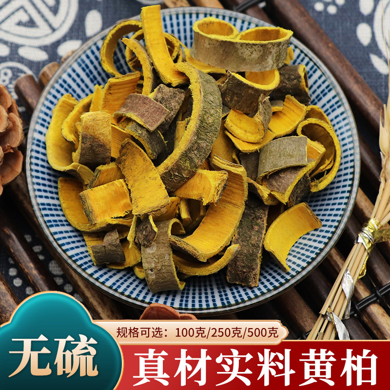 天然无硫川黄柏中药材