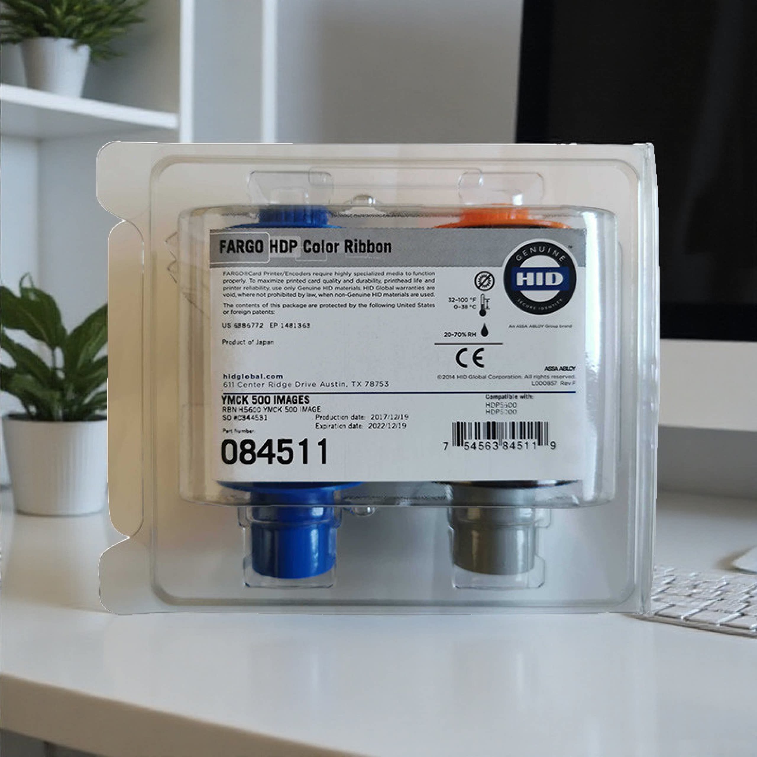 FARGO hdp5000色带法高彩色带084511（原084051）hid hdp5000耗材