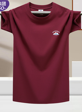 唐狮集团DESSO新款t恤男短袖夏季抗菌棉印花运动情侣纯棉半袖上衣