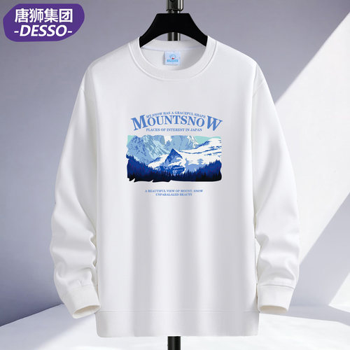 唐狮DESSO银狐绒男卫衣秋冬加绒