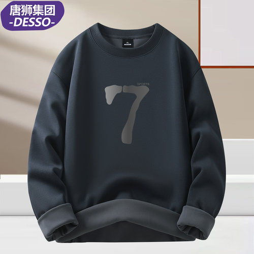 DESSO印花GOSN纯棉圆领卫衣