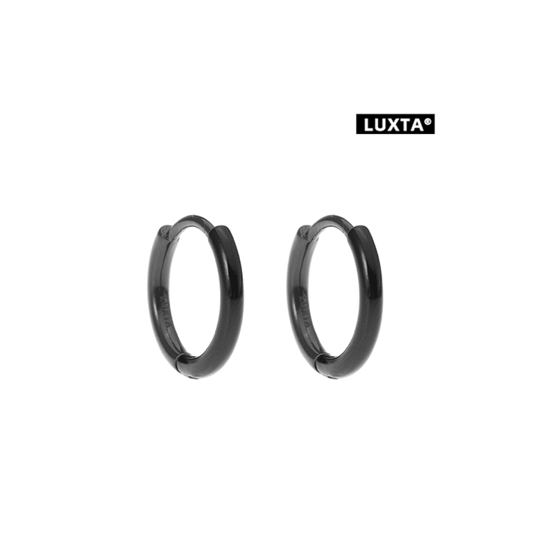 LUXTA嘻哈纯银男潮流耳环