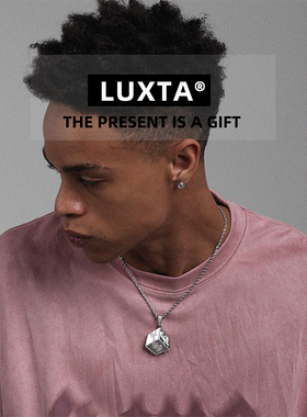 LUXTA三面立体金钱财富吊坠