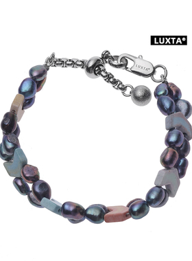LUXTA原创双层珍珠手链