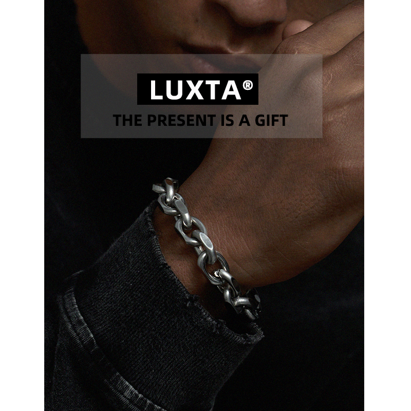 LUXTA钛钢嘻哈高街手链