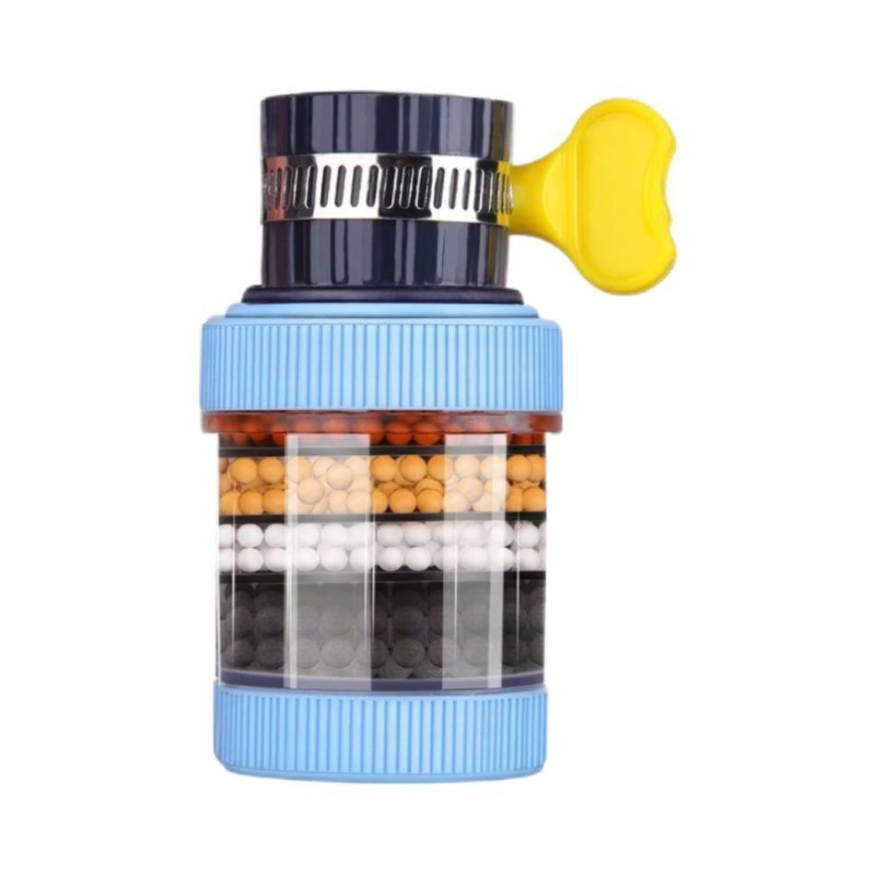 麦饭石颗粒过滤净水防溅水龙头家用防溅神器自来水滤嘴厨房通用