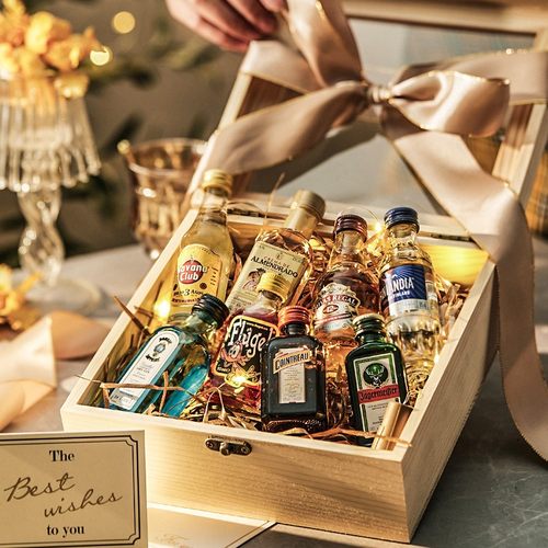 小瓶洋酒礼盒生日情人节送男朋友