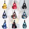 Inclined shoulder bag Chest pack Versatile lady One shoulder Bag 2022 Canvas bag leisure time Bag motion knapsack