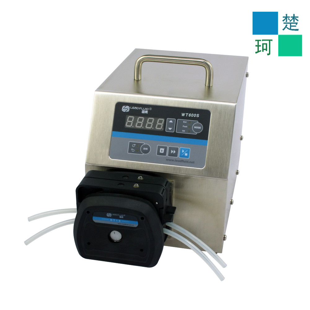 保定雷弗WT600S调速型蠕动泵大流量 恒流泵 不锈钢机箱