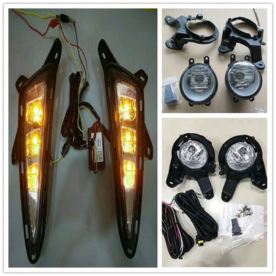 CH-R专用前雾灯总成TOYOT CHR FOG LIGHT日行灯行车灯改装配件