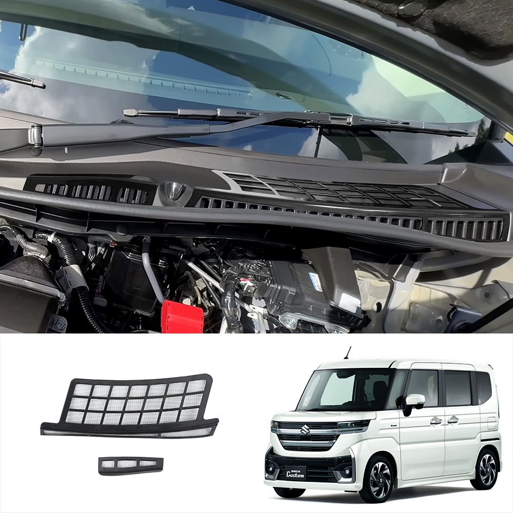 铃木SPACIA机盖出风口防虫网