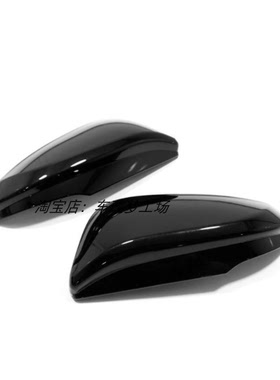 诺亚noah voxy80系改装车身黑色后视镜盖装饰壳倒车镜保护罩专用