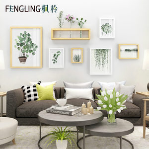 现代简约照片墙