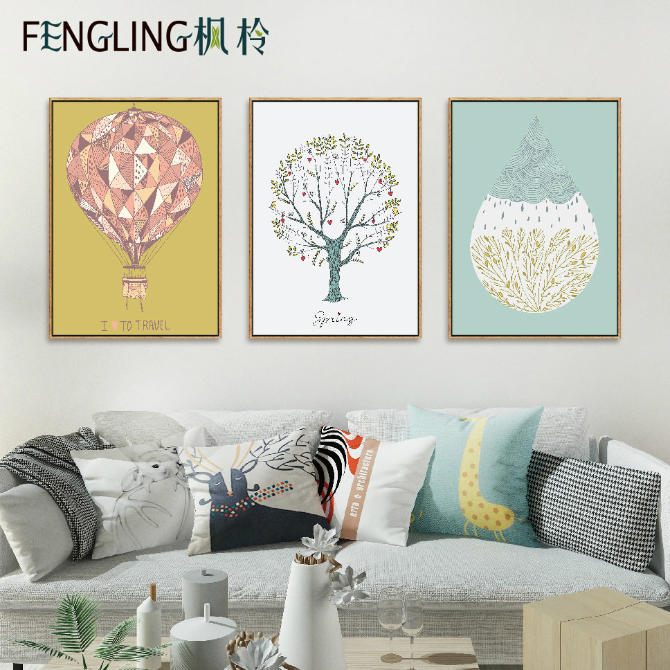 北欧风墙画,北欧风画(第2页)_大山谷图库
