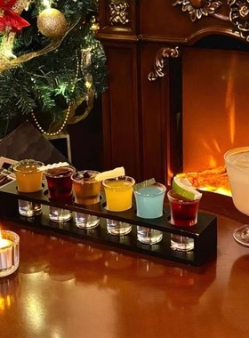 鸡尾酒调酒龙舌兰shot杯套装轰炸机杯子网红b52子弹杯酒杯一口杯