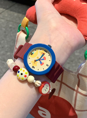 正品手表女学生初高中2025新款小众简约ins风考试专用防水腕表