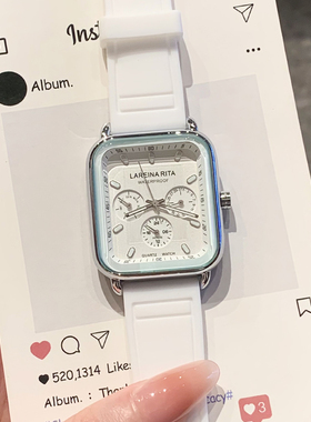 手表女款学生2025新款高颜值ins小众防水静音考试专用初高中