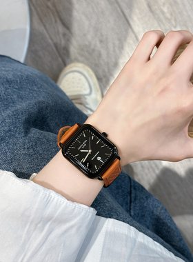 手表女款学生小众轻奢复古气质简约防水2025新款女士手表生日礼物