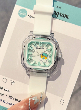 Linger手表女学生初高中minini联名2025新款小众考试专用女士手表