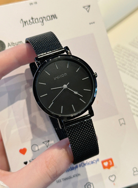 手表女学生2025新款初高中青少年考试专用静音只看时间男生腕表