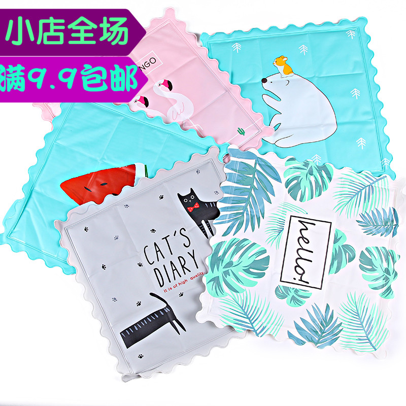 包邮卡通冰垫办公室降温夏天学生散热冰凉屁股垫夏季汽车坐垫凉垫