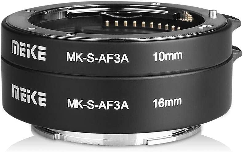 美科MK-S-AF3A自动对焦近摄接圈近摄接环组适用索尼微单E卡口相机