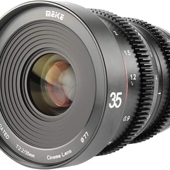 美科35mmT2.2电影镜头m43卡口适用ZCAM松下GH6奥林巴斯OM1BMPCC4K