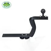 潜水壳双臂金属支架 相机防水壳闪光灯支架稳定器 单手把底座托盘