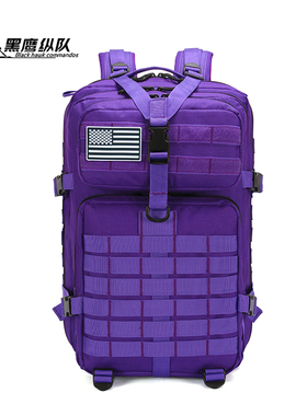 军迷训练包运动 户外 大容量户外突击战术背包迷彩背包学生双肩包