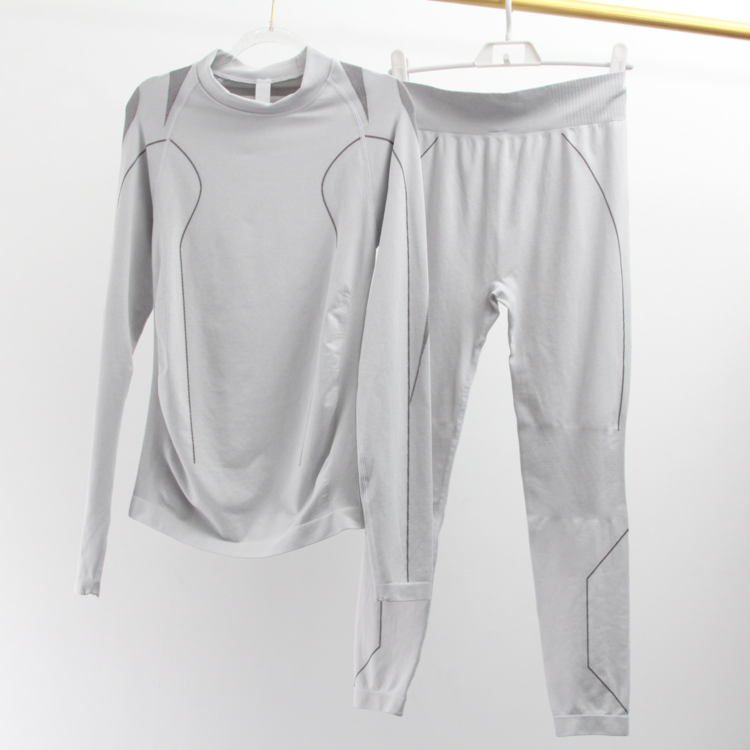 男士莱卡滑雪跑步运动速干套装