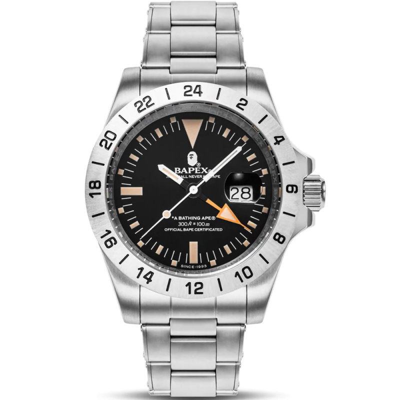 日本代購 bapex type 8 bape 42mm 猿人ape猿力士gmt石英手表
